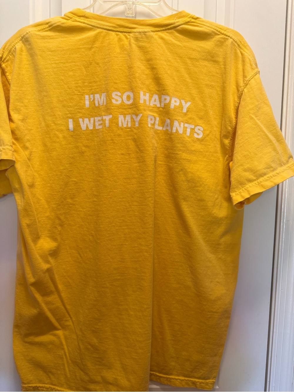Comfort Colors Sunshine Yellow Garment-Dyed Crew Tee